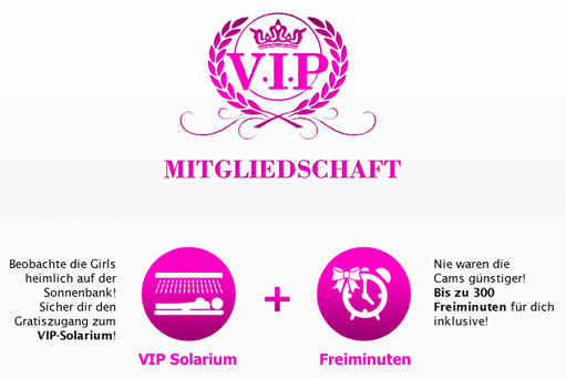 Die CamDorado VIP-Mitgliedschaft